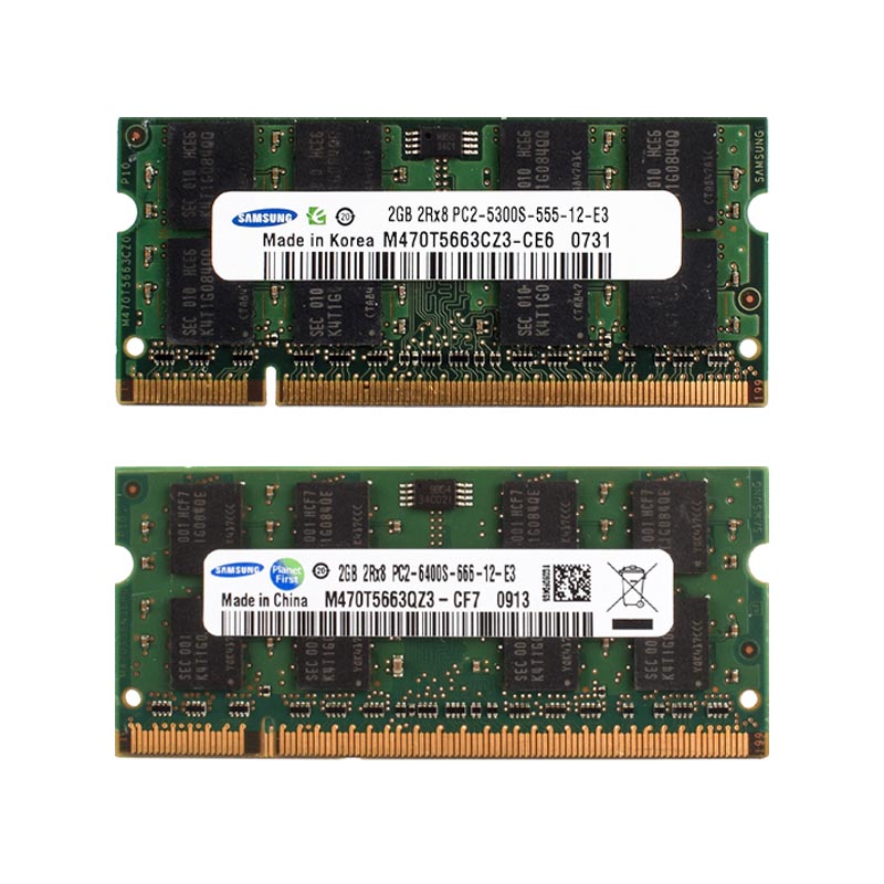SAMSUNG DDR2 2GB PC2 5300S 640 - Ddr2 Ram recension och pris