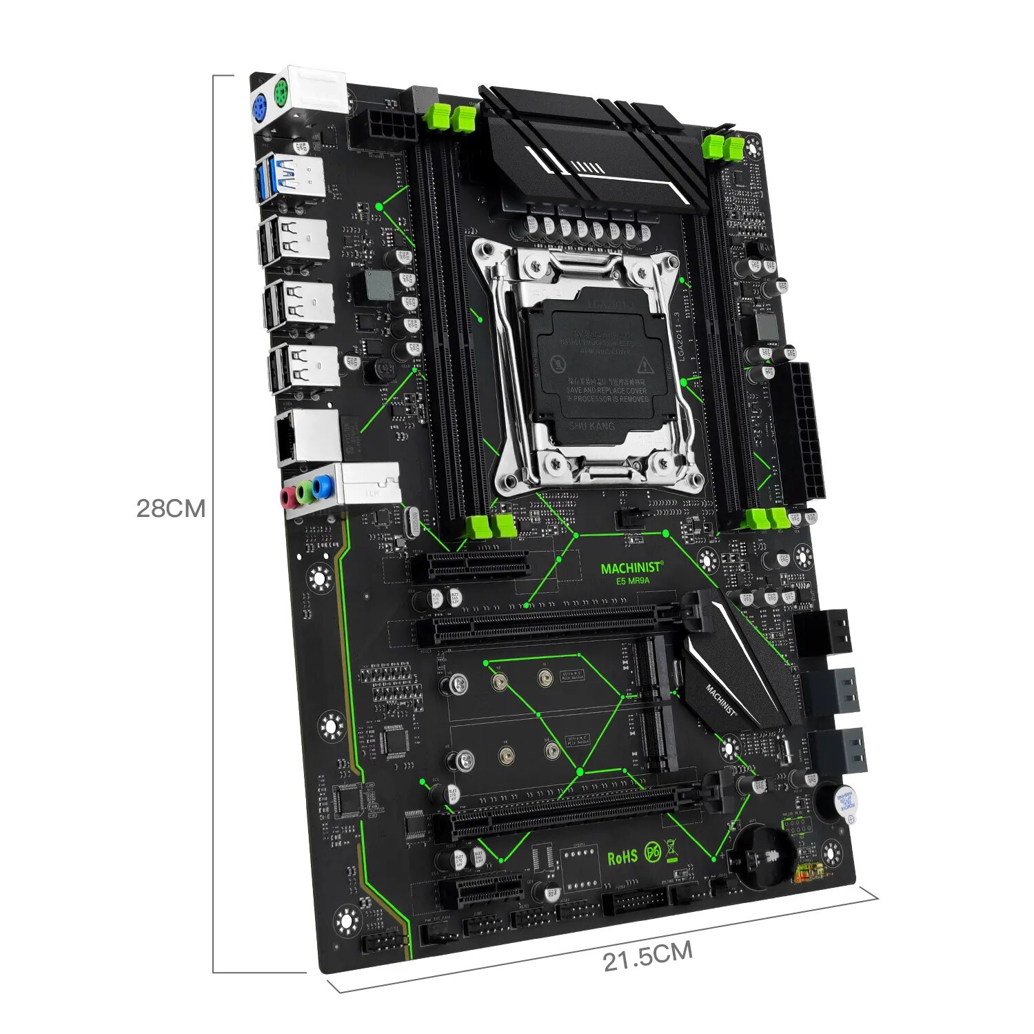 MACHINIST E5 MR9A V1.0 X99 Mot - Server Memory Ddr4 recension och pris
