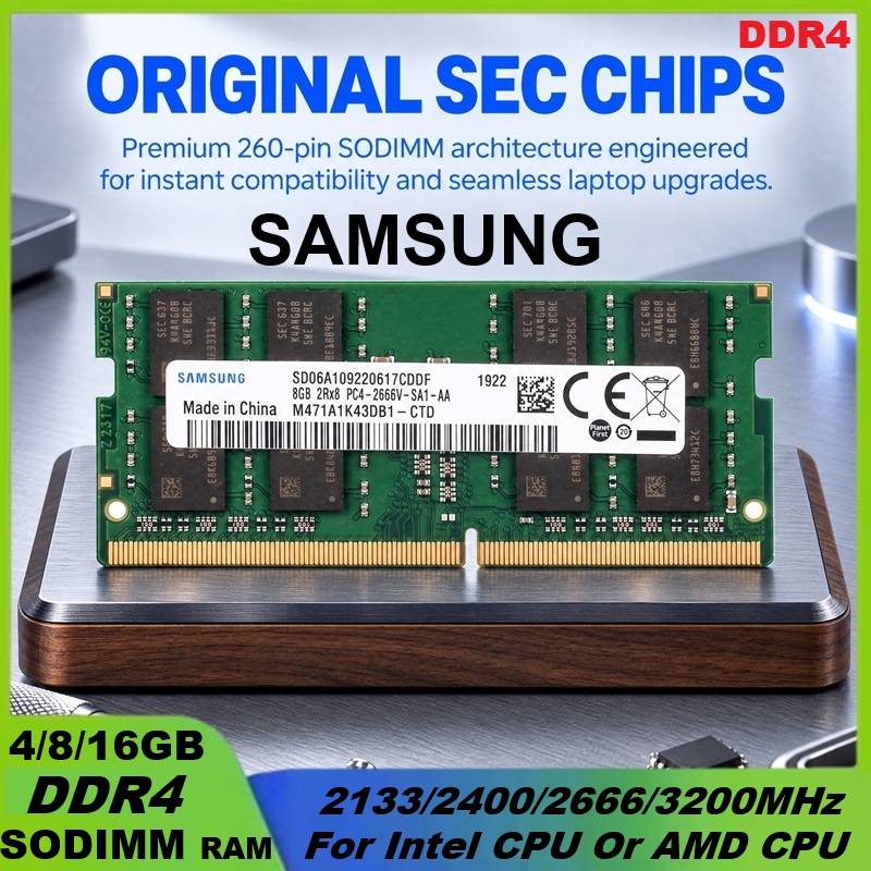 SAMSUNG DDR4 RAM 16GB 32GB 4GB - Ddr4 3200 16Gb recension och pris